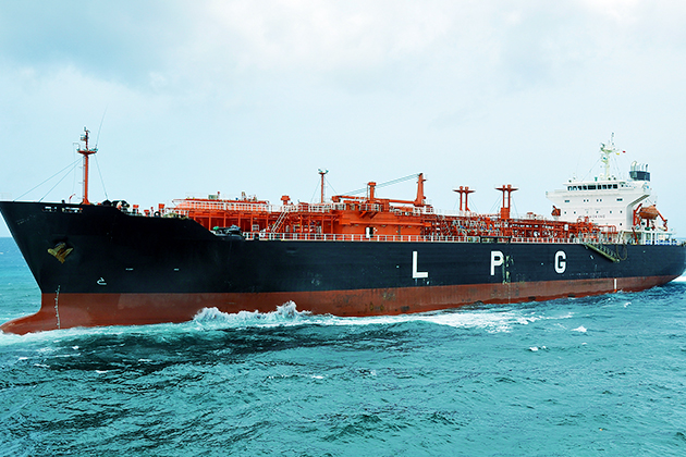 Поставка LPG на экспорт